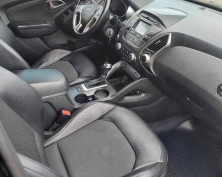 Черный Хендай Туксон, объемом двигателя 2.4 л и пробегом 130 тыс. км за 12400 $, фото 17 на Automoto.ua