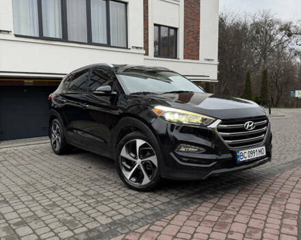 Черный Хендай Туксон, объемом двигателя 1.6 л и пробегом 123 тыс. км за 17500 $, фото 8 на Automoto.ua