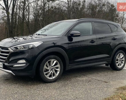 Черный Хендай Туксон, объемом двигателя 2 л и пробегом 190 тыс. км за 18000 $, фото 7 на Automoto.ua