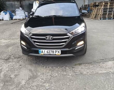 Чорний Хендай Туксон, об'ємом двигуна 1.7 л та пробігом 220 тис. км за 16000 $, фото 15 на Automoto.ua