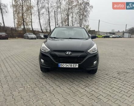 Черный Хендай Туксон, объемом двигателя 2.36 л и пробегом 205 тыс. км за 11200 $, фото 1 на Automoto.ua