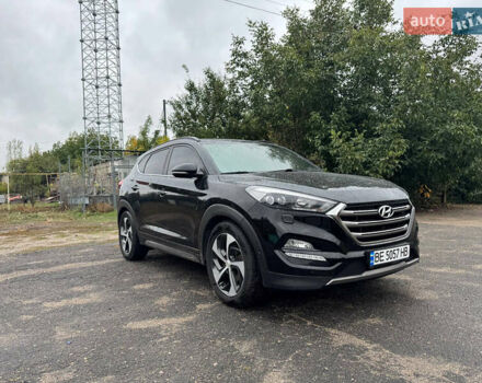 Хендай Туксон 2016 у Братском на Automoto.ua Чорний Хендай Туксон, об'ємом двигуна 1.69 л та пробігом 120 тис. км за 21500 $, фото 2 на Automoto.ua