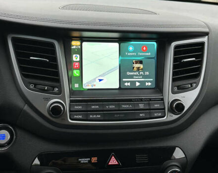 Черный Хендай Туксон, объемом двигателя 2 л и пробегом 120 тыс. км за 17800 $, фото 13 на Automoto.ua