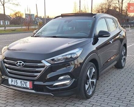 Чорний Хендай Туксон, об'ємом двигуна 2 л та пробігом 192 тис. км за 21000 $, фото 25 на Automoto.ua