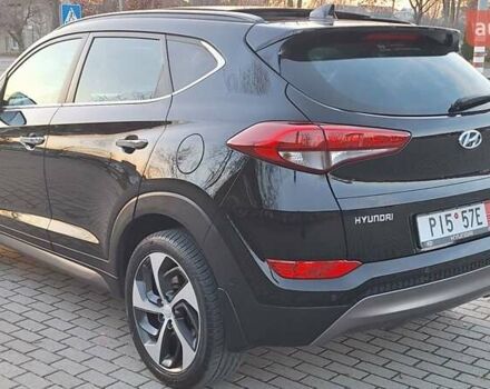 Черный Хендай Туксон, объемом двигателя 2 л и пробегом 192 тыс. км за 19999 $, фото 13 на Automoto.ua