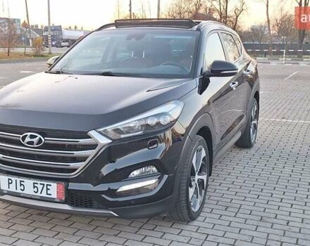 Чорний Хендай Туксон, об'ємом двигуна 2 л та пробігом 192 тис. км за 21000 $, фото 23 на Automoto.ua