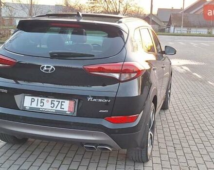 Черный Хендай Туксон, объемом двигателя 2 л и пробегом 192 тыс. км за 19999 $, фото 11 на Automoto.ua