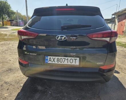 Чорний Хендай Туксон, об'ємом двигуна 2 л та пробігом 110 тис. км за 18700 $, фото 7 на Automoto.ua