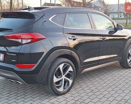 Черный Хендай Туксон, объемом двигателя 2 л и пробегом 192 тыс. км за 19999 $, фото 7 на Automoto.ua