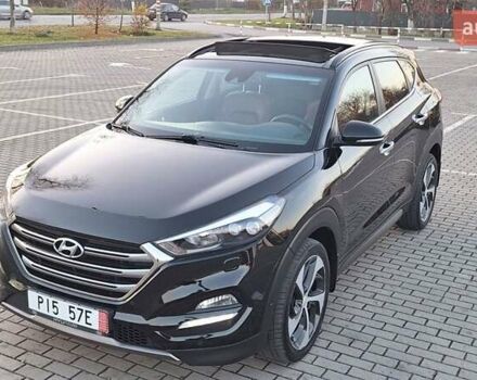 Чорний Хендай Туксон, об'ємом двигуна 2 л та пробігом 192 тис. км за 21000 $, фото 24 на Automoto.ua