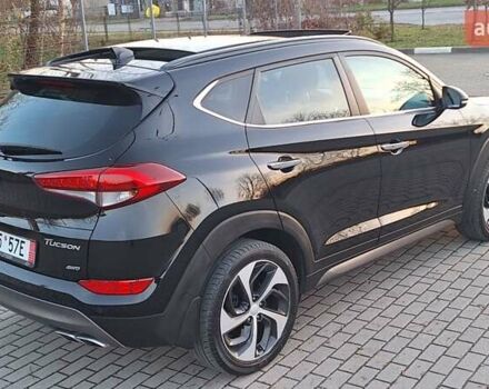 Черный Хендай Туксон, объемом двигателя 2 л и пробегом 192 тыс. км за 19999 $, фото 8 на Automoto.ua