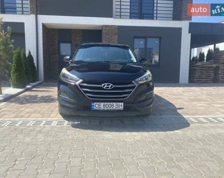 Черный Хендай Туксон, объемом двигателя 2 л и пробегом 127 тыс. км за 13500 $, фото 1 на Automoto.ua