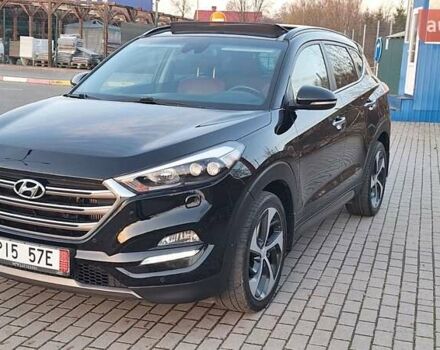 Черный Хендай Туксон, объемом двигателя 2 л и пробегом 192 тыс. км за 19999 $, фото 4 на Automoto.ua