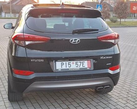 Черный Хендай Туксон, объемом двигателя 2 л и пробегом 192 тыс. км за 19999 $, фото 12 на Automoto.ua