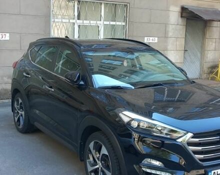 Хендай Туксон 2016 в Днепре (Днепропетровске) на Automoto.ua Черный Хендай Туксон, объемом двигателя 2 л и пробегом 44 тыс. км за 19700 $, фото 9 на Automoto.ua