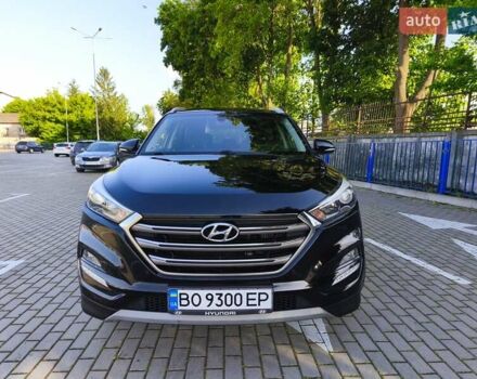 Черный Хендай Туксон, объемом двигателя 2 л и пробегом 215 тыс. км за 18900 $, фото 11 на Automoto.ua