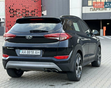 Черный Хендай Туксон, объемом двигателя 1.59 л и пробегом 182 тыс. км за 16800 $, фото 12 на Automoto.ua