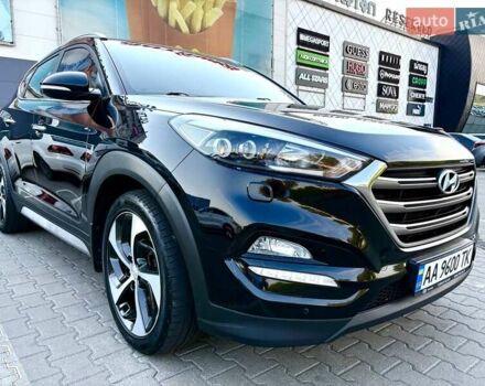 Черный Хендай Туксон, объемом двигателя 2 л и пробегом 98 тыс. км за 24000 $, фото 11 на Automoto.ua