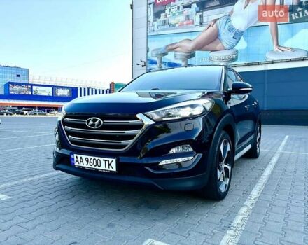 Черный Хендай Туксон, объемом двигателя 2 л и пробегом 98 тыс. км за 24000 $, фото 3 на Automoto.ua