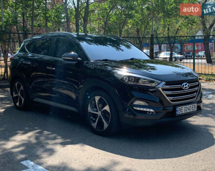 Черный Хендай Туксон, объемом двигателя 2 л и пробегом 122 тыс. км за 19800 $, фото 2 на Automoto.ua