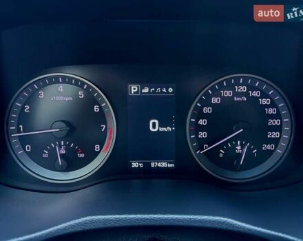 Черный Хендай Туксон, объемом двигателя 2 л и пробегом 98 тыс. км за 24000 $, фото 22 на Automoto.ua