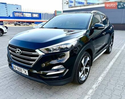 Черный Хендай Туксон, объемом двигателя 2 л и пробегом 98 тыс. км за 24000 $, фото 15 на Automoto.ua