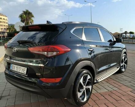 Черный Хендай Туксон, объемом двигателя 2 л и пробегом 120 тыс. км за 21000 $, фото 14 на Automoto.ua