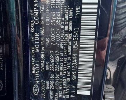 Чорний Хендай Туксон, об'ємом двигуна 2 л та пробігом 119 тис. км за 11700 $, фото 10 на Automoto.ua