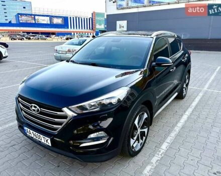Черный Хендай Туксон, объемом двигателя 2 л и пробегом 98 тыс. км за 24000 $, фото 14 на Automoto.ua