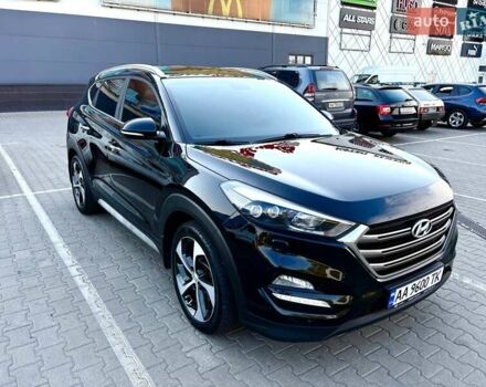 Черный Хендай Туксон, объемом двигателя 2 л и пробегом 98 тыс. км за 24000 $, фото 12 на Automoto.ua