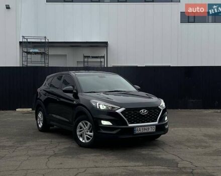 Черный Хендай Туксон, объемом двигателя 2 л и пробегом 115 тыс. км за 18000 $, фото 1 на Automoto.ua