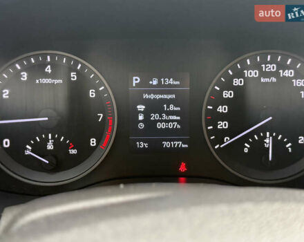 Черный Хендай Туксон, объемом двигателя 2 л и пробегом 70 тыс. км за 23000 $, фото 5 на Automoto.ua
