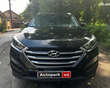 Черный Хендай Туксон, объемом двигателя 2 л и пробегом 109 тыс. км за 18490 $, фото 1 на Automoto.ua