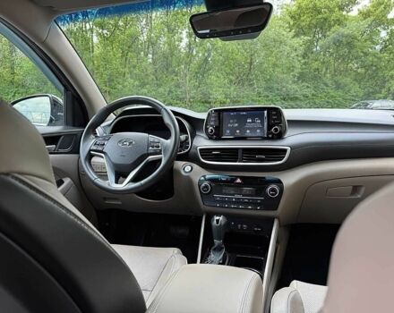 Черный Хендай Туксон, объемом двигателя 2.4 л и пробегом 42 тыс. км за 4100 $, фото 7 на Automoto.ua