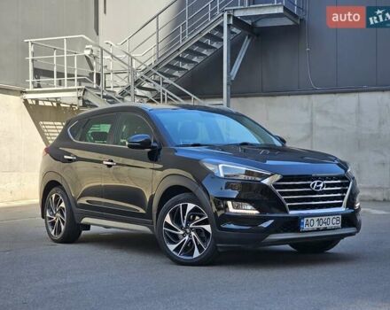 Черный Хендай Туксон, объемом двигателя 2 л и пробегом 108 тыс. км за 25500 $, фото 6 на Automoto.ua