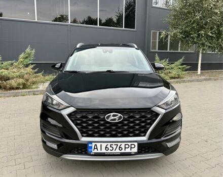 Черный Хендай Туксон, объемом двигателя 2.4 л и пробегом 147 тыс. км за 16400 $, фото 2 на Automoto.ua