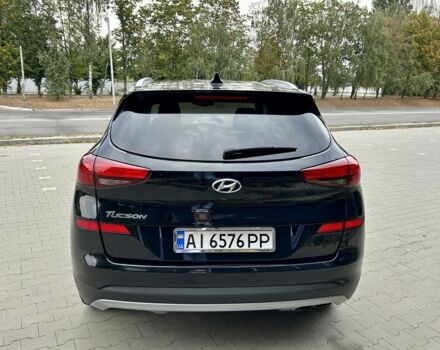 Черный Хендай Туксон, объемом двигателя 2.4 л и пробегом 147 тыс. км за 16400 $, фото 4 на Automoto.ua