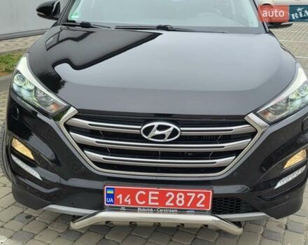 Черный Хендай Туксон, объемом двигателя 2 л и пробегом 151 тыс. км за 18950 $, фото 41 на Automoto.ua