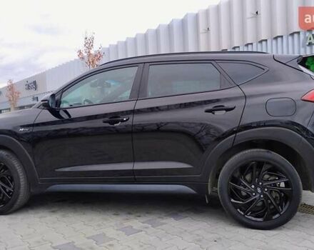 Черный Хендай Туксон, объемом двигателя 1.6 л и пробегом 183 тыс. км за 24300 $, фото 13 на Automoto.ua