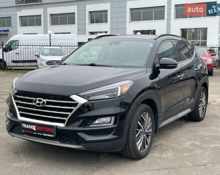 Черный Хендай Туксон, объемом двигателя 2.36 л и пробегом 137 тыс. км за 21990 $, фото 1 на Automoto.ua