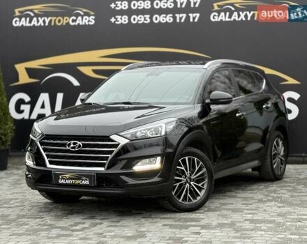 Черный Хендай Туксон, объемом двигателя 2 л и пробегом 55 тыс. км за 22300 $, фото 1 на Automoto.ua