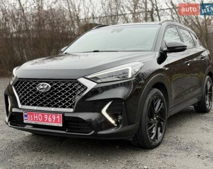 Черный Хендай Туксон, объемом двигателя 2 л и пробегом 98 тыс. км за 25900 $, фото 6 на Automoto.ua