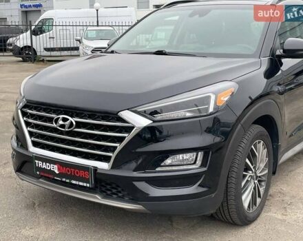 Черный Хендай Туксон, объемом двигателя 2.36 л и пробегом 137 тыс. км за 21990 $, фото 3 на Automoto.ua