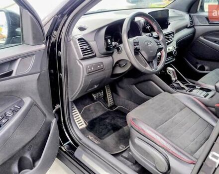 Черный Хендай Туксон, объемом двигателя 1.6 л и пробегом 183 тыс. км за 24300 $, фото 7 на Automoto.ua
