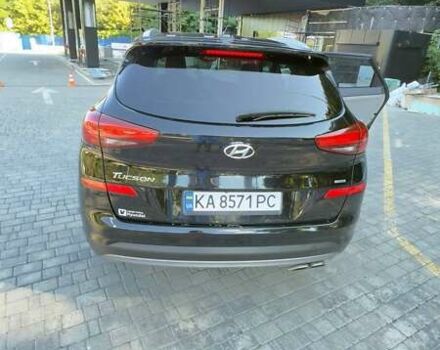 Черный Хендай Туксон, объемом двигателя 2.4 л и пробегом 69 тыс. км за 22000 $, фото 3 на Automoto.ua