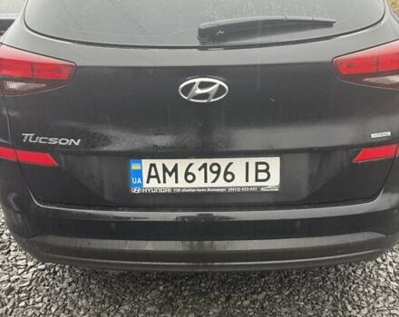 Черный Хендай Туксон, объемом двигателя 2 л и пробегом 55 тыс. км за 25000 $, фото 8 на Automoto.ua