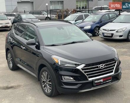 Черный Хендай Туксон, объемом двигателя 2.36 л и пробегом 137 тыс. км за 21990 $, фото 6 на Automoto.ua