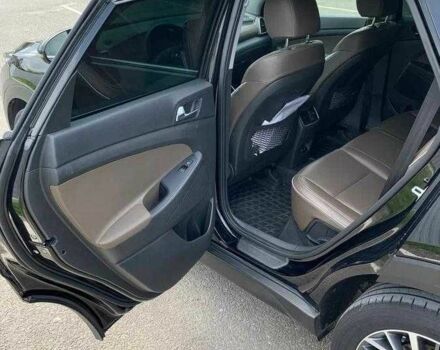 Черный Хендай Туксон, объемом двигателя 2 л и пробегом 129 тыс. км за 16500 $, фото 8 на Automoto.ua