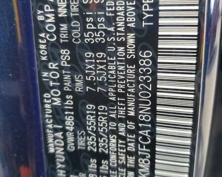 Черный Хендай Туксон, объемом двигателя 1.6 л и пробегом 75 тыс. км за 10200 $, фото 12 на Automoto.ua