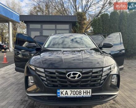 Черный Хендай Туксон, объемом двигателя 2 л и пробегом 126 тыс. км за 24000 $, фото 1 на Automoto.ua